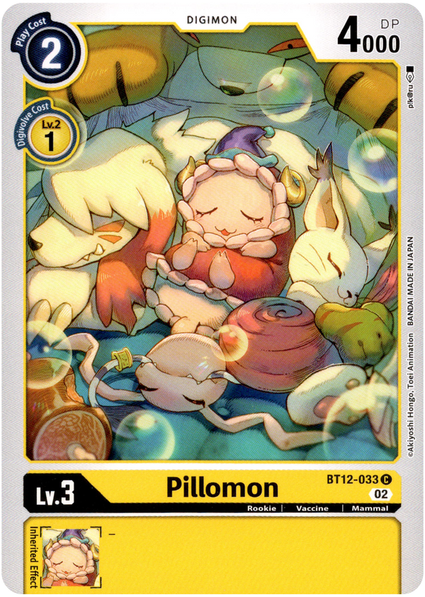 Pillomon - BT12-033 C - Across Time - Card Cavern