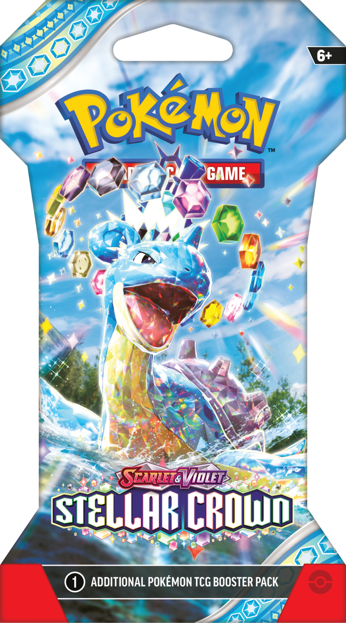 Stellar Crown Sleeved Booster Pack Card Cavern Trading Cards, LLC Stellar Crown Sleeved Booster Pack Card Cavern Trading Cards, LLC