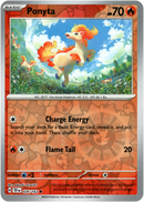 Ponyta - 026/162 - Temporal Forces - Reverse Holo - Card Cavern