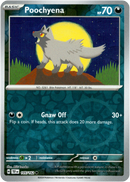 Poochyena - 105/162 - Temporal Forces - Reverse Holo - Card Cavern