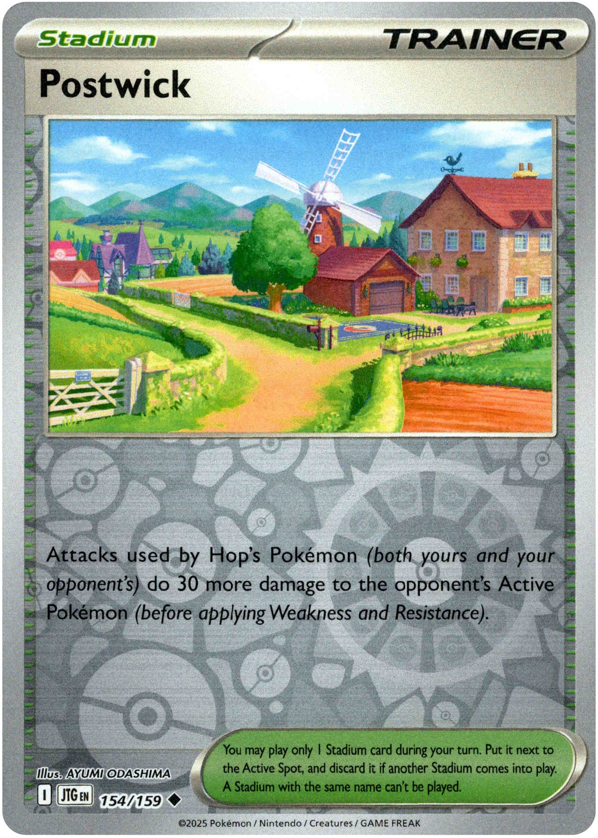 Postwick - 154/159 - Journey Together - Reverse Holo - Card Cavern