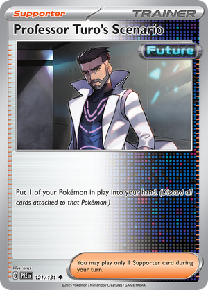 Professor Turo's Scenario - 121/131 - Prismatic Evolutions - Card Cavern
