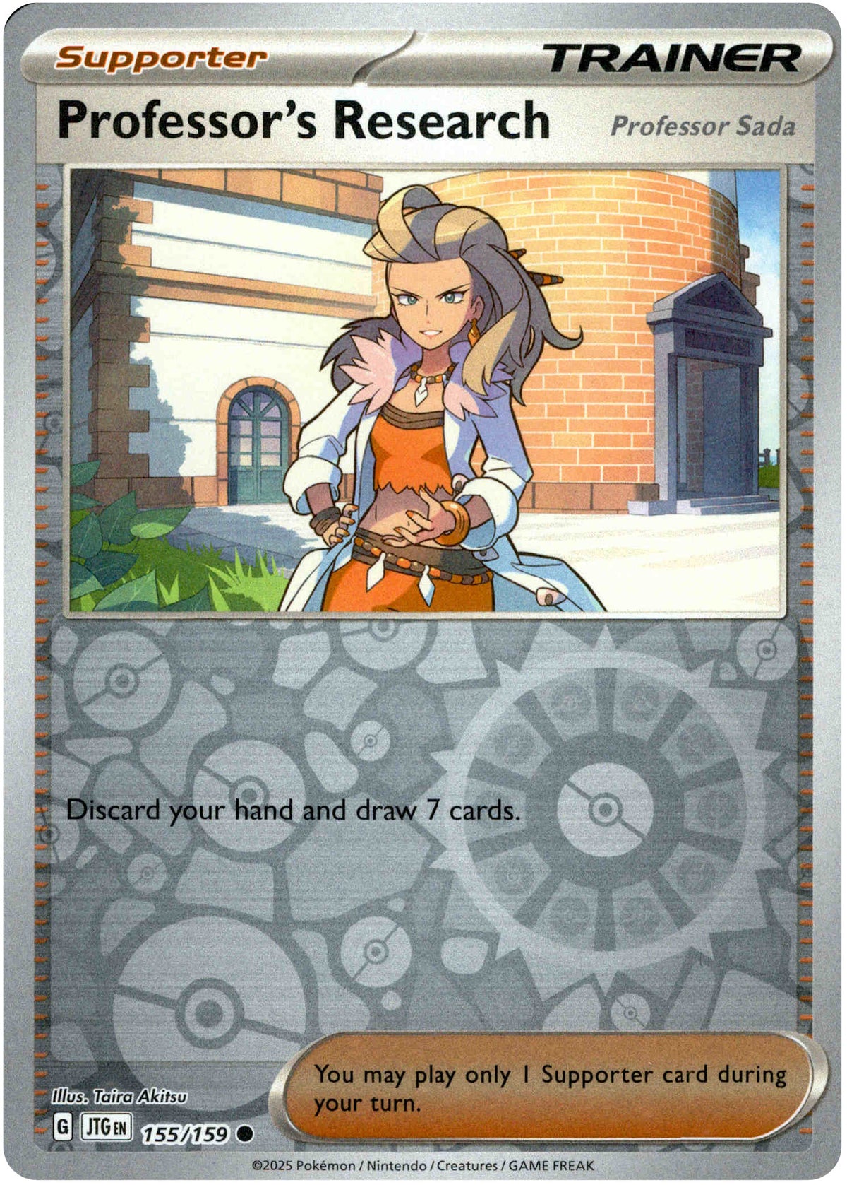 Professor's Research - 155/159 - Journey Together - Reverse Holo - Card Cavern