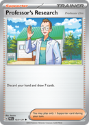 Professor's Research [Professor Elm] - 123/131 - Prismatic Evolutions - Card Cavern
