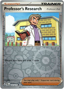 Professor's Research [Professor Oak] - 122/131 - Prismatic Evolutions - Reverse Holo - Card Cavern