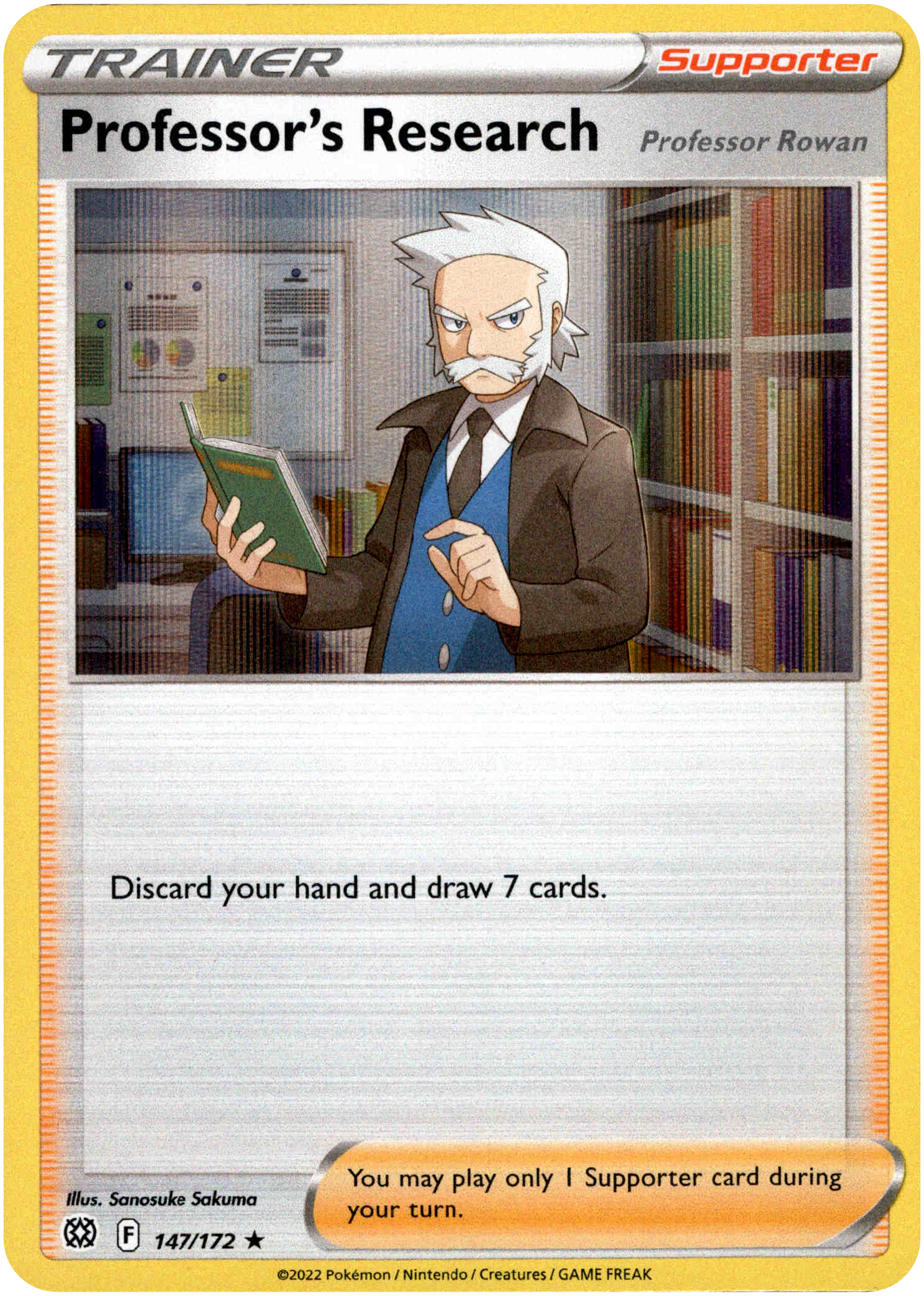 Professor's Research - 147/172 - Brilliant Stars - Holo - Card Cavern