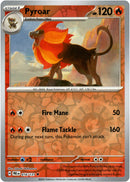 Pyroar - 016/131 - Prismatic Evolutions - Reverse Holo - Card Cavern