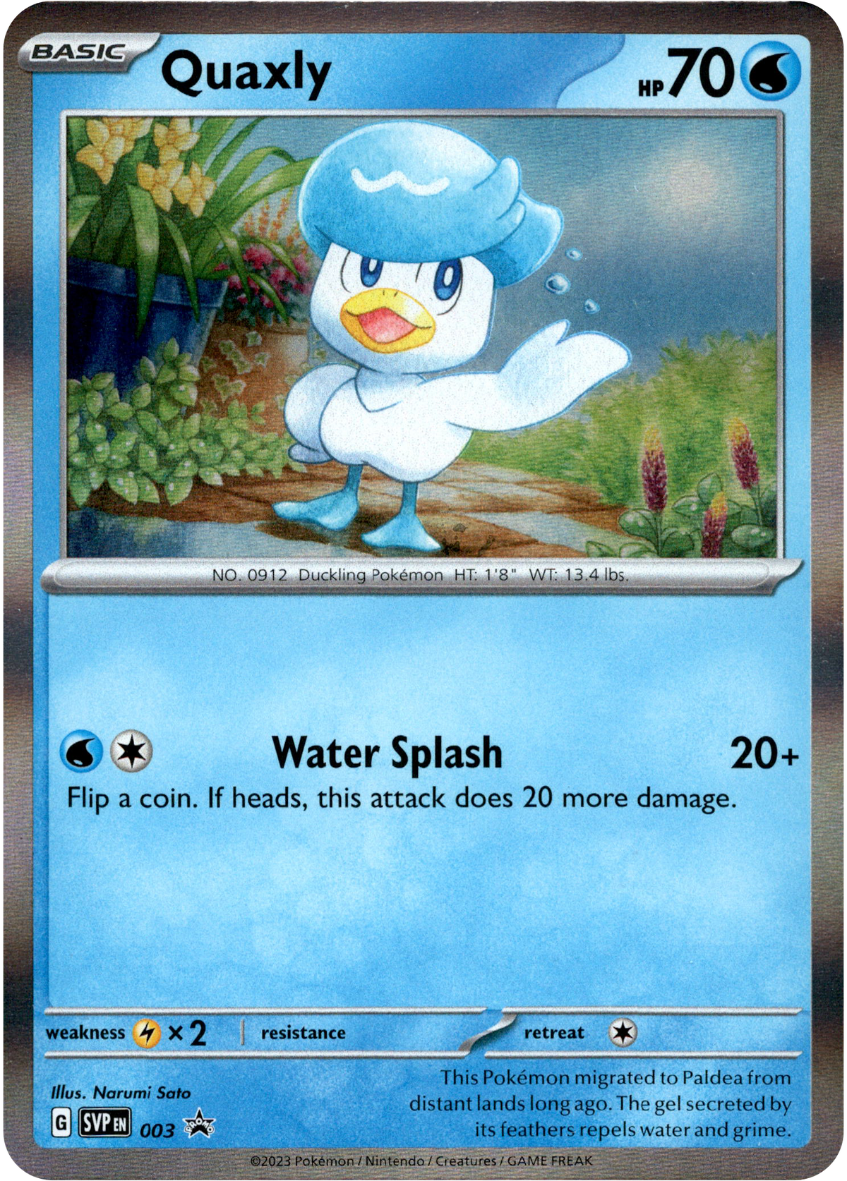 Quaxly - SVP003 - Scarlet & Violet Promo - Card Cavern