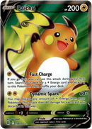 Raichu V Full Art - 158/172 - Brilliant Stars - Holo - Card Cavern