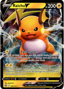 Raichu V - 045/172 - Brilliant Stars - Holo - Card Cavern