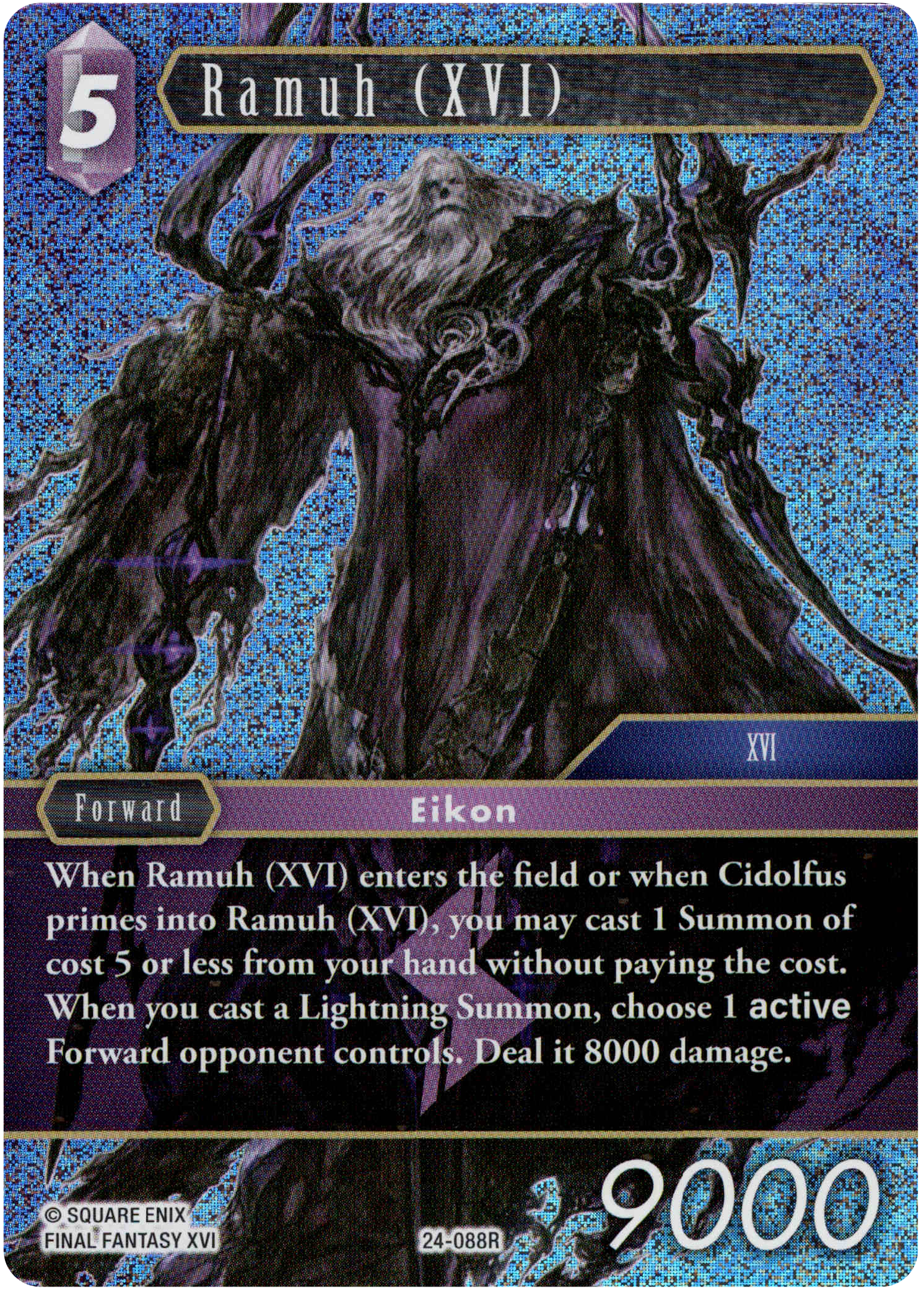 Ramuh (XVI) - 24-088R - Hidden Legends - Foil - Card Cavern