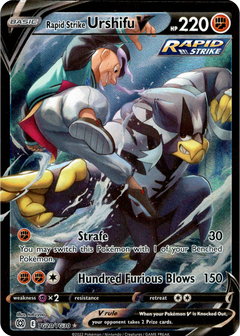 Rapid Strike Urshifu V - TG20/TG30 - Brilliant Stars - Holo - Card Cavern