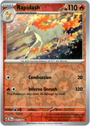 Rapidash - 027/162 - Temporal Forces - Reverse Holo - Card Cavern