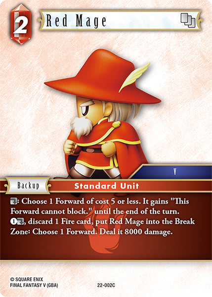 Red Mage - 22-002C - Hidden Hope - Card Cavern