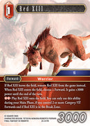 Red XIII - 25-017R - Tears of the Planet - Card Cavern