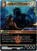 Red XIII LB - 25-107H - Tears of the Planet - Foil - Card Cavern