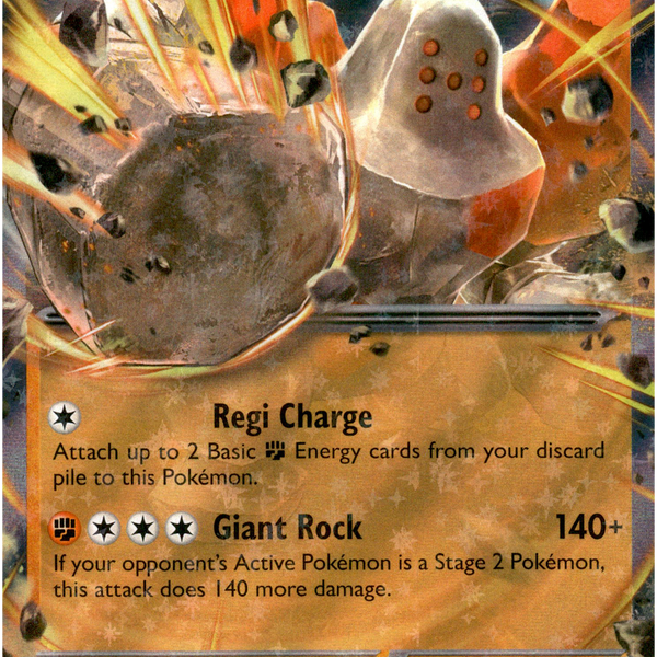 Regirock ex - 101/182 - Destined Rivals