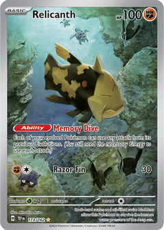 Relicanth - 173/162 - Temporal Forces - Holo - Card Cavern