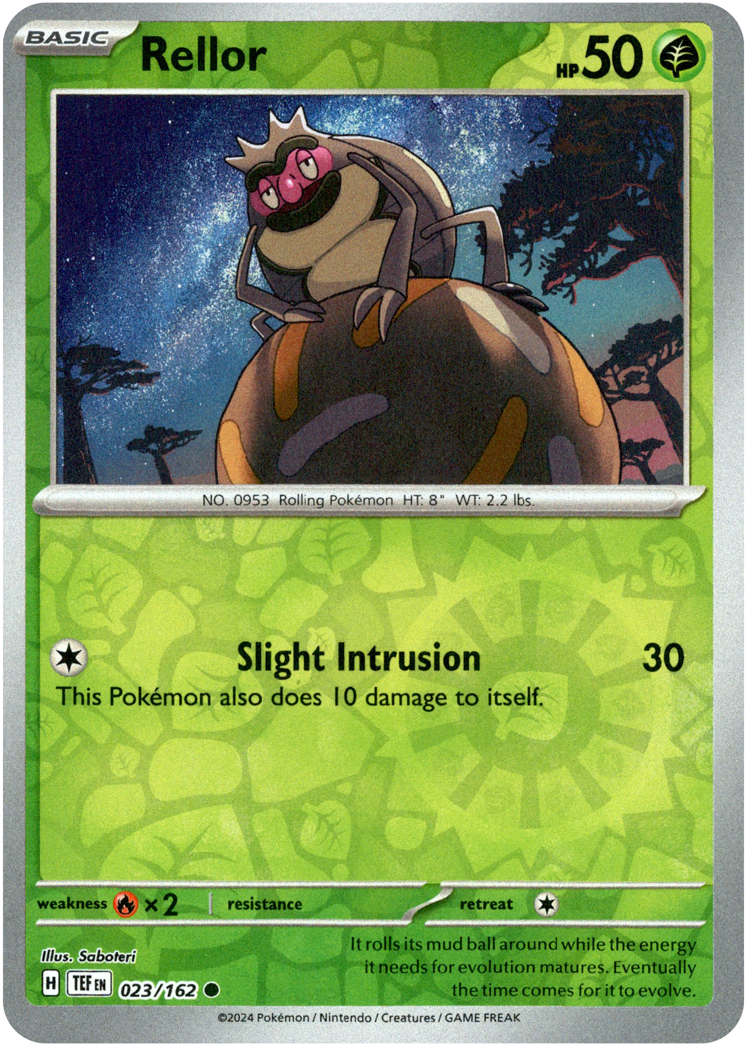 Rellor - 023/162 - Temporal Forces - Reverse Holo - Card Cavern