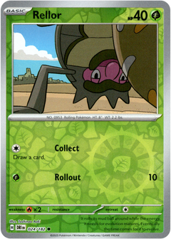 Rellor - 024/182 - Destined Rivals - Reverse Holo - Card Cavern