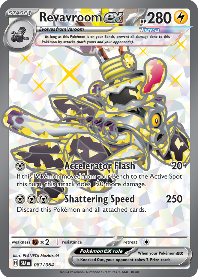 Revavroom ex - 081/064 - Shrouded Fable - Holo - Card Cavern