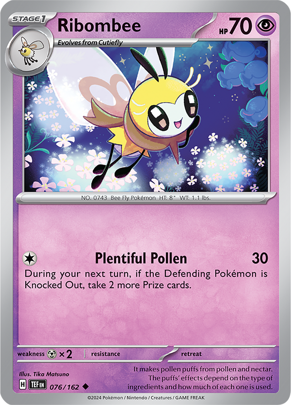 Ribombee - 076/162 - Temporal Forces - Card Cavern