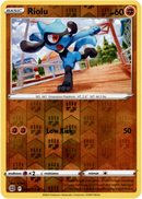 Riolu - 078/172 - Brilliant Stars - Reverse Holo - Card Cavern