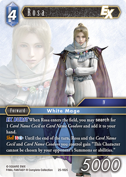 Rosa EX - 25-102C - Tears of the Planet - Card Cavern