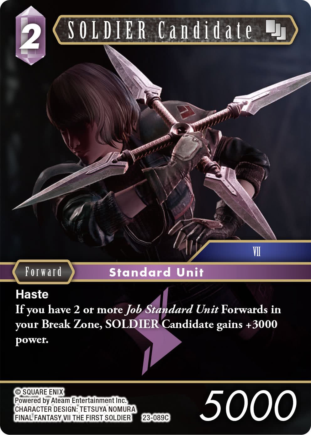 SOLDIER Candidate - 23-089C - Hidden Trials - Card Cavern