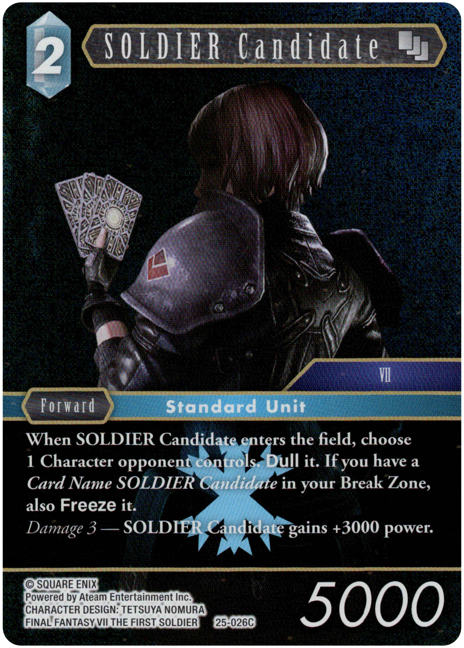SOLDIER Candidate - 25-026C - Tears of the Planet - Foil - Card Cavern