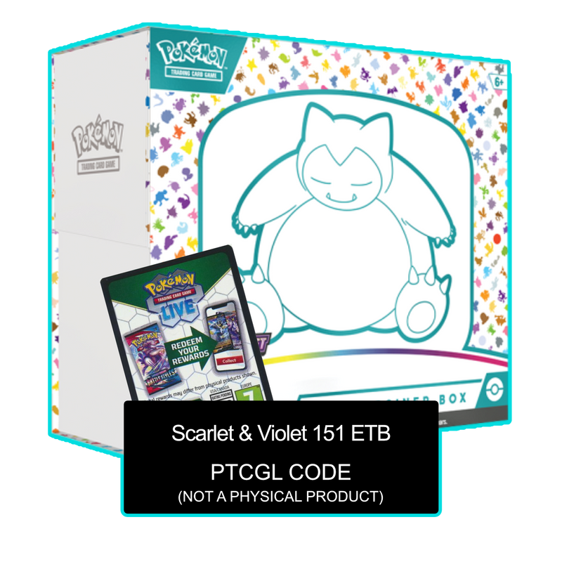 Scarlet & Violet 151 ETB - PTCGL Code - Card Cavern