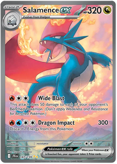 Salamence ex - 187/159 - Journey Together - Holo - Card Cavern