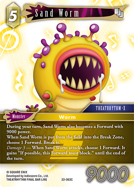 Sand Worm - 22-063C - Hidden Hope - Card Cavern