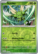 Scyther - 001/162 - Temporal Forces - Reverse Holo - Card Cavern