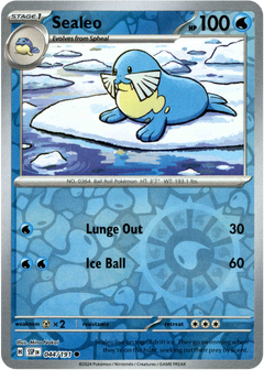 Sealeo - 044/191 - Surging Sparks - Reverse Holo - Card Cavern