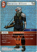 Security Officer - 25-008C - Tears of the Planet - Foil - Card Cavern