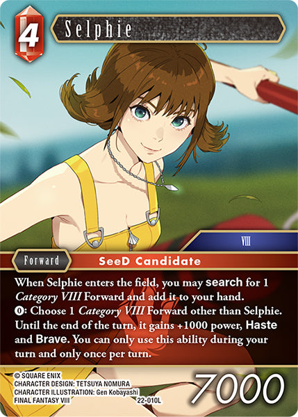 Selphie - 22-010L - Hidden Hope - Card Cavern