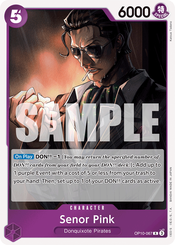 Senor Pink - OP10-067 R - Royal Blood - Foil - Card Cavern