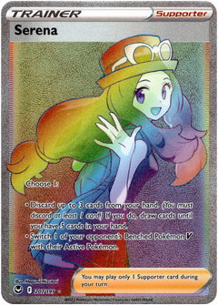 Serena Hyper Rare - 207/195 - Silver Tempest - Holo - Card Cavern
