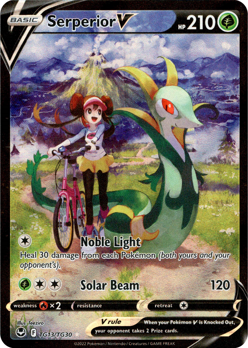 Serperior V - TG13/TG30 - Silver Tempest - Holo - Card Cavern