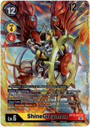 ShineGreymon Alternate Art - BT12-043 SR - Across Time - Foil - Card Cavern