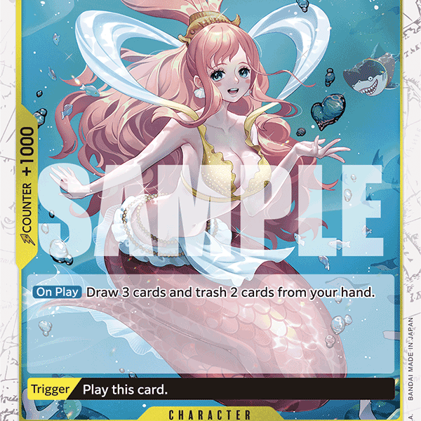 Shirahoshi - OP03-116 UC - The Best - Jolly Roger Foil Card Cavern Trading Cards, LLC Shirahoshi - OP03-116 UC - The Best - Jolly Roger Foil Card Cavern Trading Cards, LLC