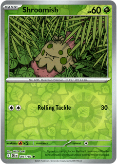 Shroomish - 005/182 - Destined Rivals - Reverse Holo - Card Cavern