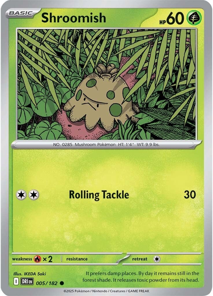 Shroomish - 005/182 - Destined Rivals - Card Cavern