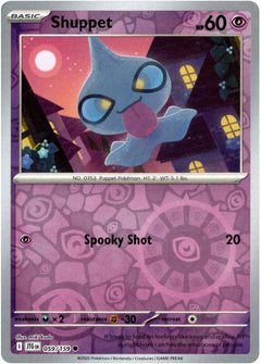 Shuppet - 059/159 - Journey Together - Reverse Holo - Card Cavern