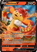 Simisear V - 027/172 - Brilliant Stars - Holo - Card Cavern