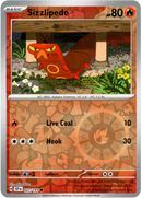 Sizzlipede - 027/191 - Surging Sparks - Reverse Holo - Card Cavern