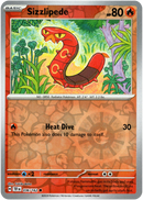 Sizzlipede - 036/162 - Temporal Forces - Reverse Holo - Card Cavern