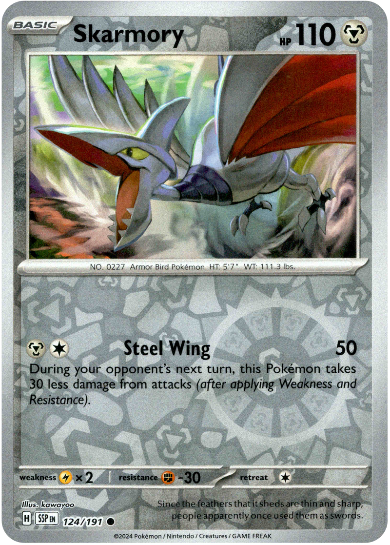 Skarmory - 124/191 - Surging Sparks