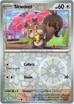 Skwovet - 131/159 - Journey Together - Reverse Holo - Card Cavern